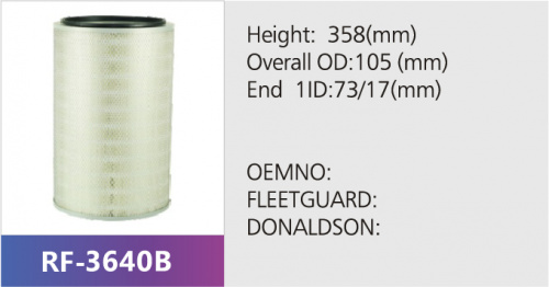 Фильтр воздушный RF-3640AB (1/)