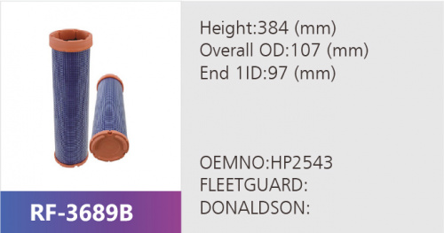 Фильтр воздушный RF-3689B (1/)