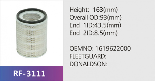 Фильтр воздушный RF-3111 (1/)
