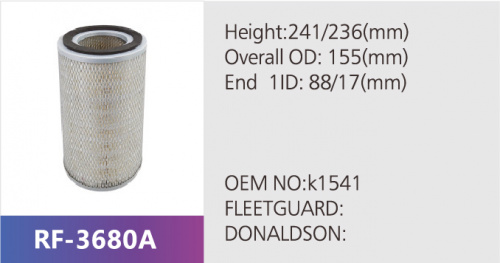 Фильтр воздушный RF-3680A (1/)