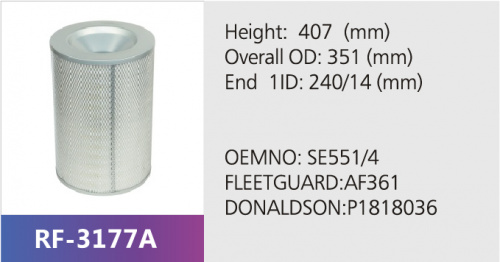Фильтр воздушный RF-3177A (1/)