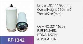 Фильтр топливный RF-1342 (1/)