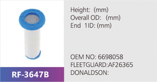 Фильтр воздушный RF-3647AB (1/)