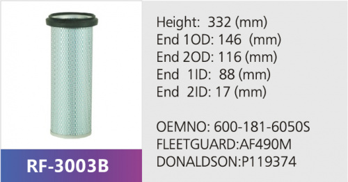 Фильтр воздушный RF-3003AB (1/)