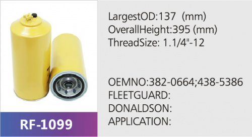 Фильтр топливный RF-1099 (1/)