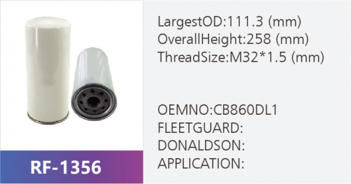Фильтр топливный RF-1356 (1/)