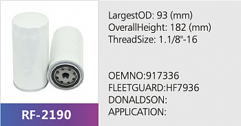 Фильтр масляный RF-2190 (1/)