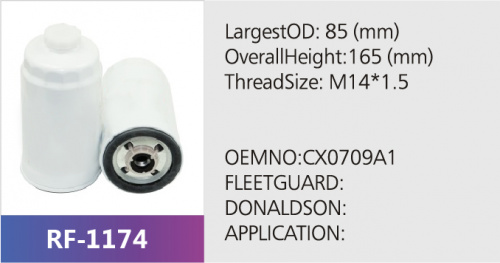 Фильтр топливный RF-1174 (1/)