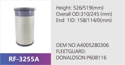 Фильтр воздушный RF-3255AB (1/)