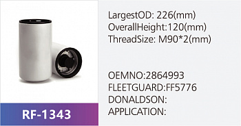 Фильтр топливный RF-1343 (1/)