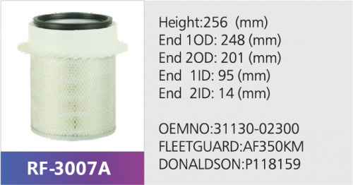 Фильтр воздушный RF-3007A (1/)