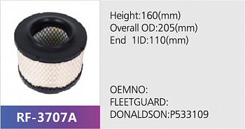 Фильтр воздушный RF-3707A (1/)