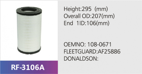 Фильтр воздушный RF-3106A (1/)