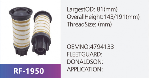 Фильтр топливный RF-1950 (1/)