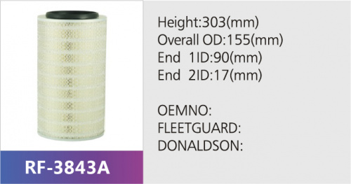 Фильтр воздушный RF-3843A (1/)
