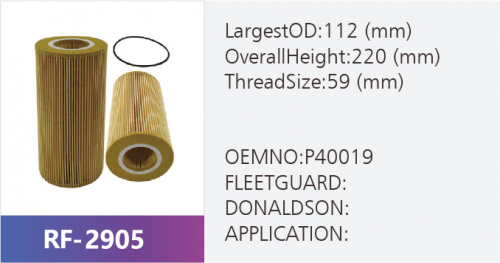 Фильтр масляный RF-2905 (1/)
