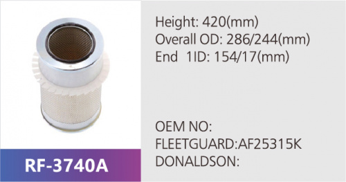 Фильтр воздушный RF-3740A (1/)