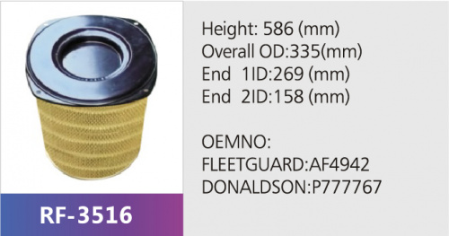 Фильтр воздушный RF-3516A (1/)