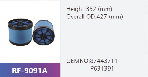 Фильтр воздушный RF-9091AB (1/2)