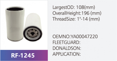 Фильтр топливный RF-1245 (1/)