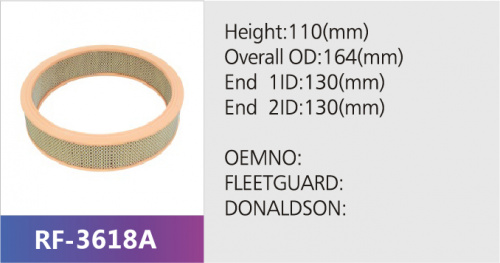 Фильтр воздушный RF-3618A (1/)
