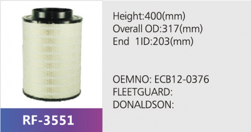Фильтр воздушный RF-3551A (1/)