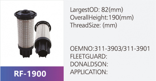 Фильтр топливный RF-1900 (1/)