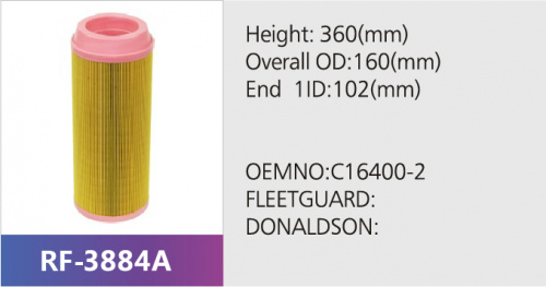 Фильтр воздушный RF-3884A (1/)