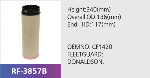 Фильтр воздушный RF-3857AB (1/)