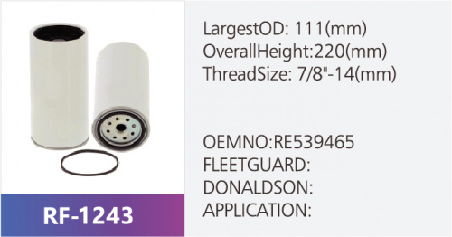 Фильтр топливный RF-1243 (1/)