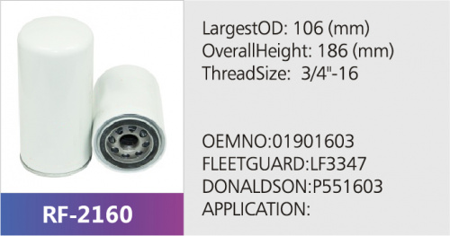 Фильтр масляный RF-2160 (1/)