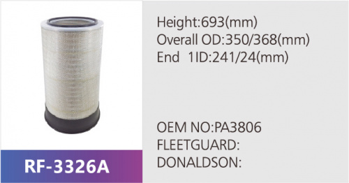 Фильтр воздушный RF-3326AB (1/)