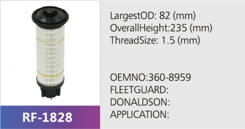 Фильтр топливный RF-1828 (1/)