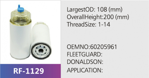 Фильтр топливный RF-1129 (1/)