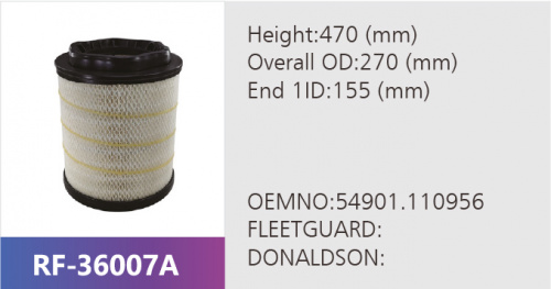 Фильтр воздушный RF-36007AB (1/)