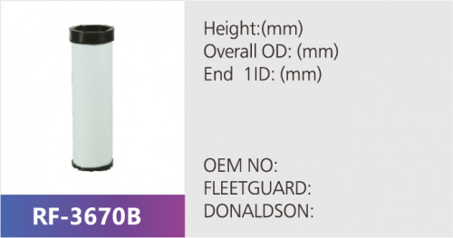 Фильтр воздушный RF-3670AB (1/)