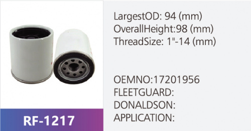 Фильтр топливный RF-1217 (1/)