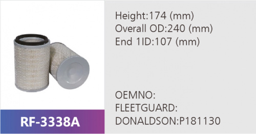 Фильтр воздушный RF-3338A (1/)