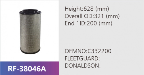 Фильтр воздушный RF-38046AB (1/)