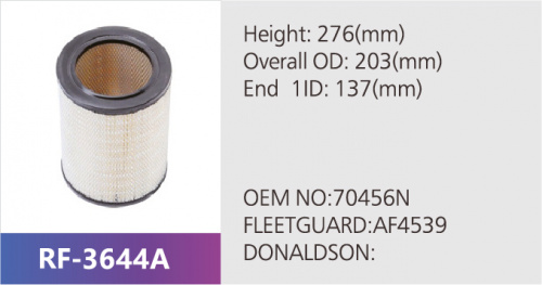 Фильтр воздушный RF-3644A (1/)