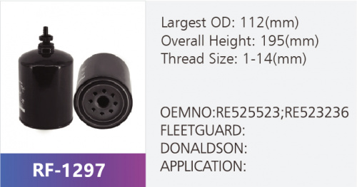 Фильтр топливный RF-1922