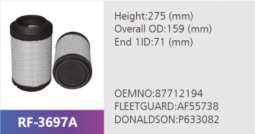 Фильтр воздушный RF-3697A (1/)