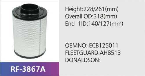 Фильтр воздушный RF-3867A (1/)