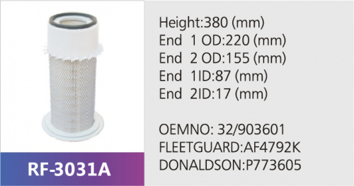 Фильтр воздушный RF-3031AB (1/)