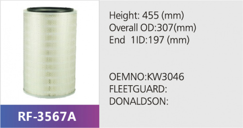 Фильтр воздушный RF-3567AB (1/)