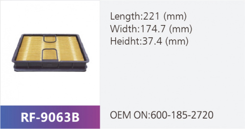 Фильтр воздушный RF-9063AB (1/)