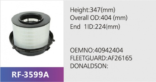 Фильтр воздушный RF-3599A (1/)