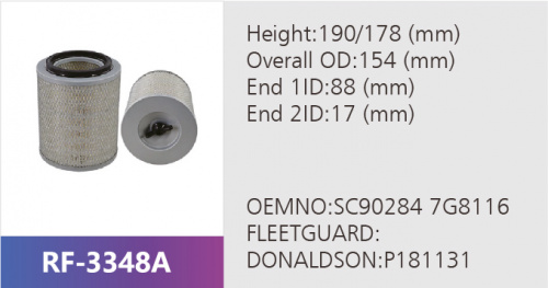 Фильтр воздушный RF-3348A (1/)