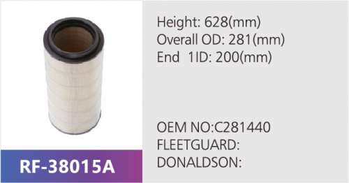 Фильтр воздушный RF-38015AB (1/)