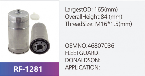 Фильтр топливный RF-1281 (1/)